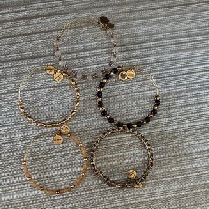 Bundle of 5 alex and ani - new never worn!